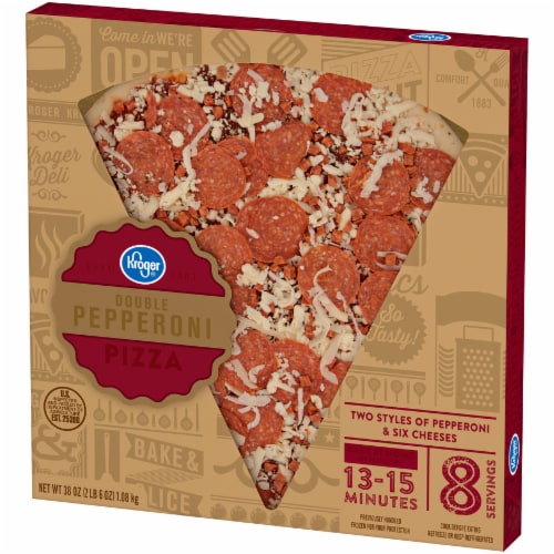 Kroger® Double Pepperoni Pizza Perspective: right