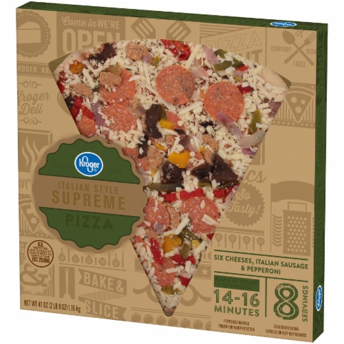 Kroger® Italian Style Supreme Pizza Perspective: right