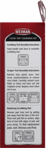 Weiman® Cook Top Cleaning Kit Perspective: right