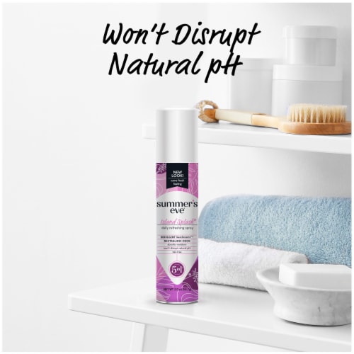 Summer's Eve Island Splash Freshening Feminine Spray Perspective: right
