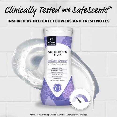 Summer's Eve Delicate Blossom Cleansing Intimate Wash Perspective: right