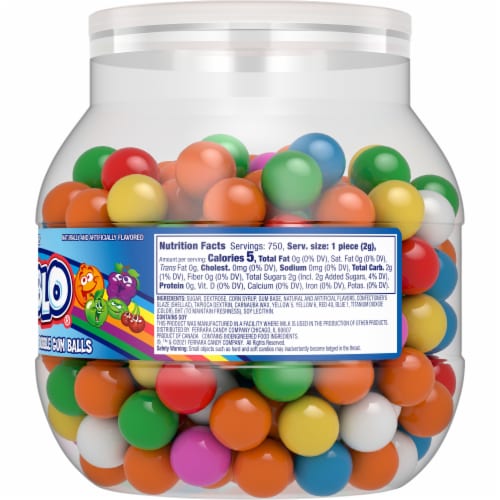 Rain-Blo Bubble Gum Balls Assorted Perspective: right