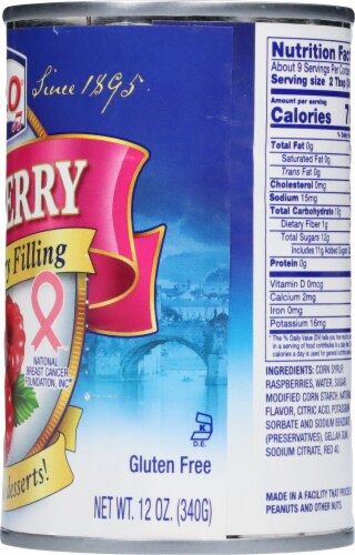 Solo® Raspberry Cake & Pastry Filling Perspective: right