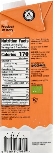 Better Than Milk® Hazelnut Organic Rice Drink Perspective: right
