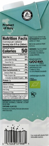 Better Than Milk® Organic Unsweetened Almond Drink Perspective: right
