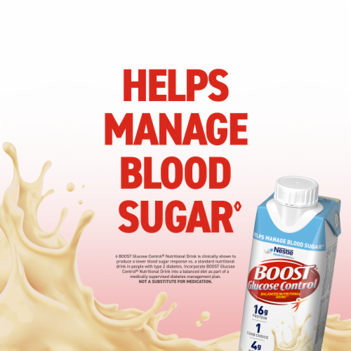 Boost® Glucose Control Vanilla Delight Nutritional Drink Perspective: right