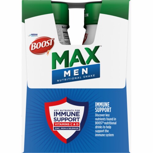 Boost® Max™ Men's Nutritional Very Vanilla Protein Shake Perspective: right