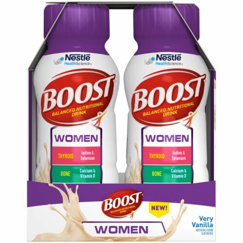 Boost Women's Calorie Smart Vanilla Delight Nutritional Drink Perspective: right