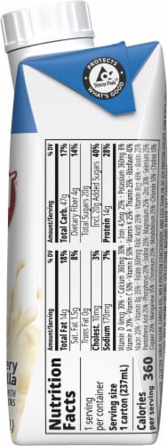 Boost® Plus Very Vanilla Nutritional Drink Perspective: right