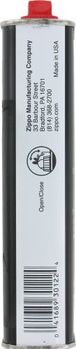 Zippo Lighter Fluid Perspective: right