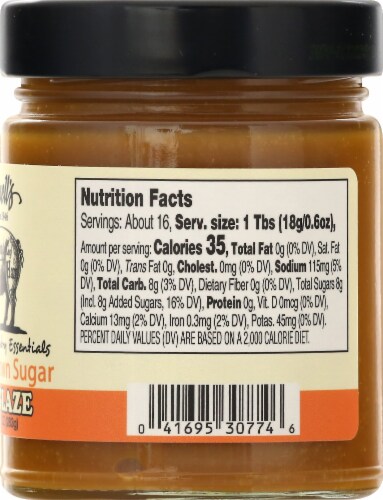 Braswell's® Original Brown Sugar Ham Glaze Sauce Perspective: right