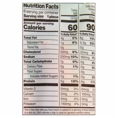 Frigo® Cheese Heads® Colby Jack & Turkey Sticks Combo Pack Perspective: right