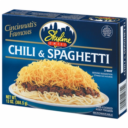 Skyline Chili® Spaghetti Perspective: right