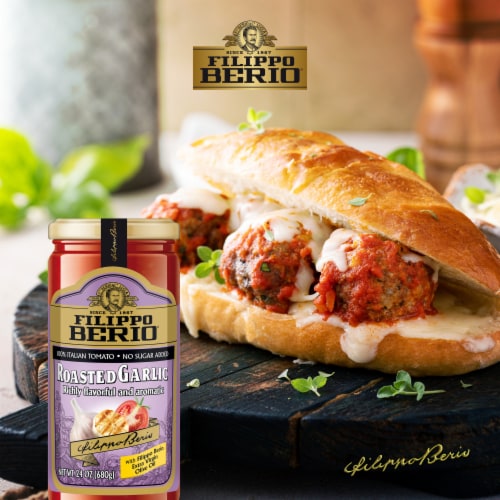 Filippo Berio Roasted Garlic Pasta Sauce Perspective: right