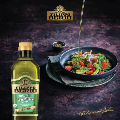 Filippo Berio Organic Extra Virgin Olive Oil Perspective: right