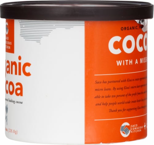 Saco Organic Baking Cocoa Perspective: right
