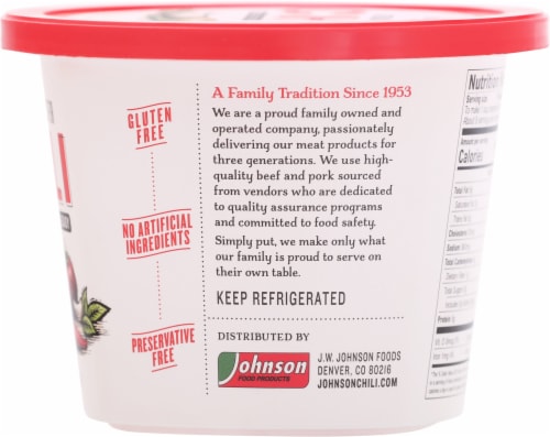 J.W. Johnson™ Mild & Tasty Artisan Starter Chili Mix Perspective: right