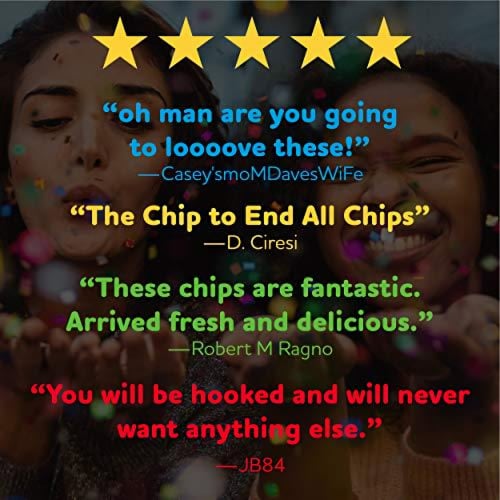 Zapp's New Orleans Kettle-Style Potato Chips Voodoo Heat Flavor (2 oz Bags, 25 Count) Crunchy Perspective: right