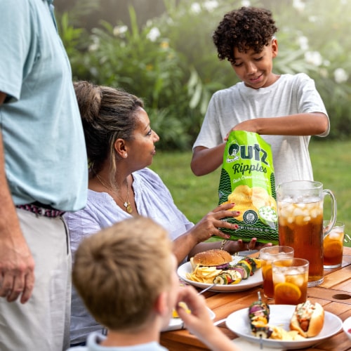 Utz® Sour Cream & Onion Ripples Potato Chips Family Size