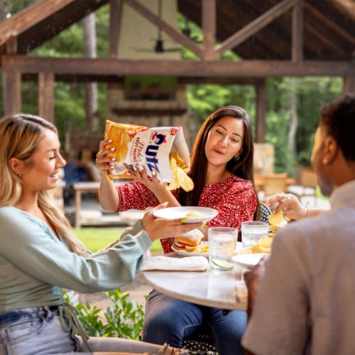 Utz® Mike’s Hot Honey® Potato Chips Family Size Perspective: right