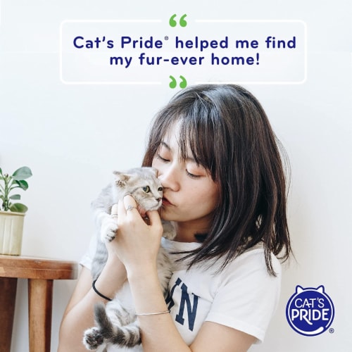 Cat's Pride 10 Lb. Lightweight Cat Litter C01941-C60 Perspective: right