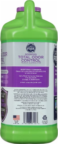 Cat's Pride Scented Total Odor Control Max Power Multi-Cat Clumping Litter Perspective: right