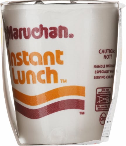 Maruchan Instant Lunch with Shrimp Ramen Noodle Soup Perspective: right