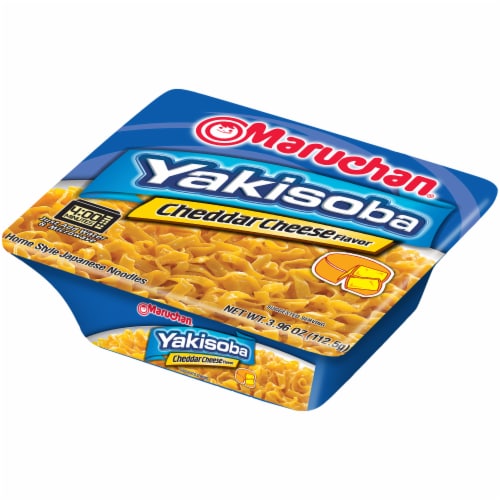 Maruchan Yakisoba Cheddar Cheese Flavored Home Style Japanese Noodles Perspective: right