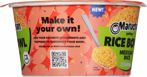 Maruchan® Mexican Instant Rice Bowl Perspective: right