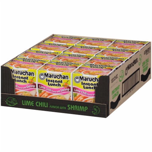 Maruchan® Instant Lunch™ Lime Chili With Shrimp Flavor Ramen Noodle Soup Perspective: right