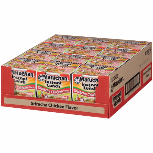 Maruchan® Instant Lunch Sriracha Chicken Flavor Ramen Noodle Soup Perspective: right
