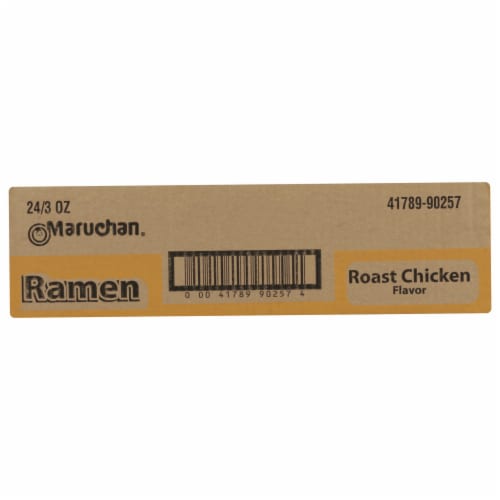 Maruchan Roast Chicken Ramen Noodle Soup Perspective: right
