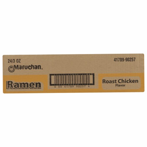 Maruchan Roast Chicken Ramen Noodle Soup Perspective: right