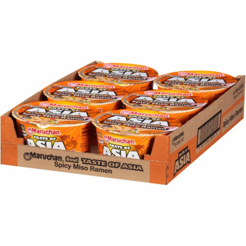 Maruchan® Taste of Asia™ Spicy Miso Ramen Bowl Perspective: right