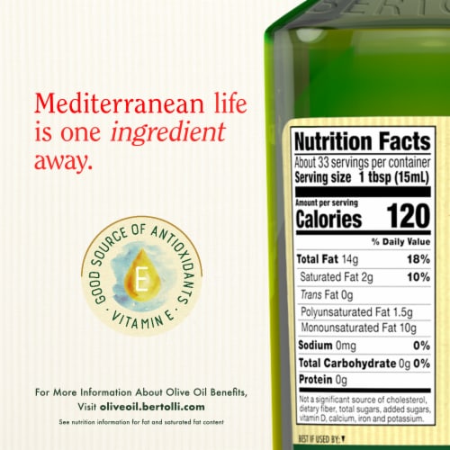 Bertolli Rich Taste Extra Virgin Olive Oil Perspective: right