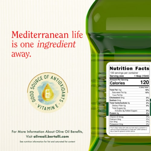 Bertolli Extra Virgin Olive Oil, Rich Taste Perspective: right