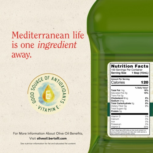 Bertolli Extra Virgin Olive Oil, Rich Taste Perspective: right