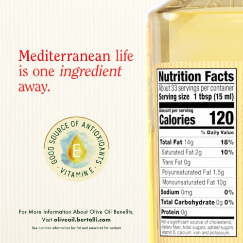 Bertolli Extra Light Taste Olive Oil Perspective: right