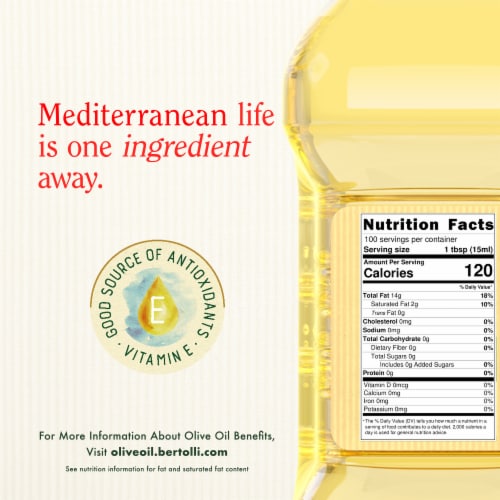 Bertolli® Extra Light Taste Olive Oil Perspective: right