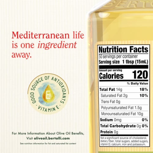 Bertolli Extra Light Taste Olive Oil Perspective: right