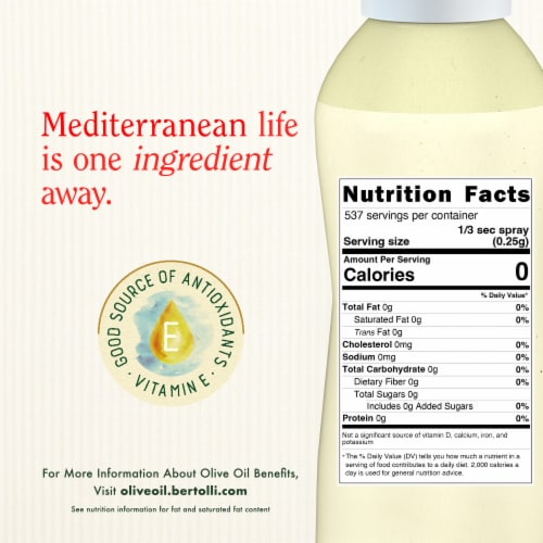 Bertolli Extra Light Taste Spray Perspective: right