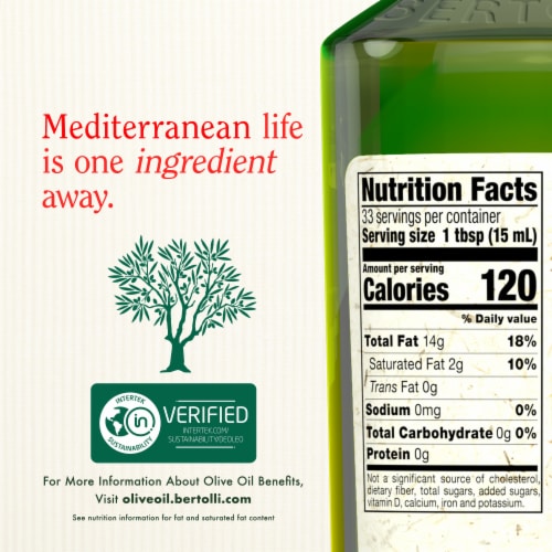 Bertolli Sustainably Sourced Extra Virgin Olive Oil Perspective: right