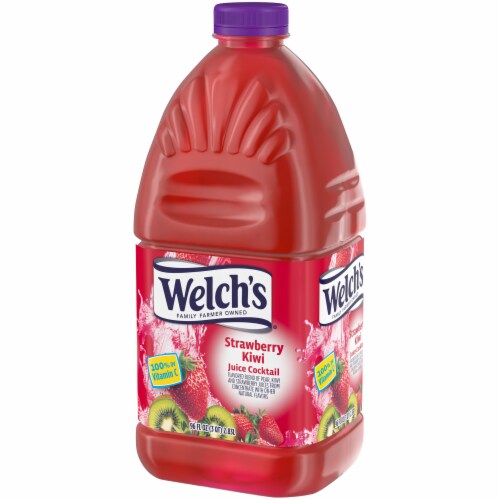 Welch's Strawberry Kiwi Juice Cocktail Perspective: right