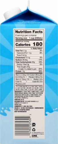 TruMoo 1% Lowfat Chocolate Milk Perspective: right