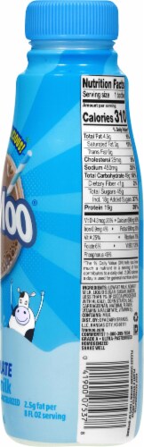 TruMoo 1% Lowfat Chocolate Milk Perspective: right