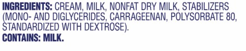 DairyPure Heavy Whipping Cream Ultra Pasteurized Perspective: right