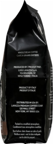 LavAzza Espresso Italiano 100% Arabica Whole Bean Coffee Perspective: right
