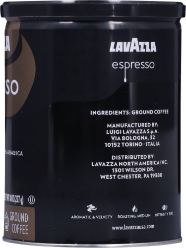 LavAzza Caffe Espresso Ground Coffee Perspective: right
