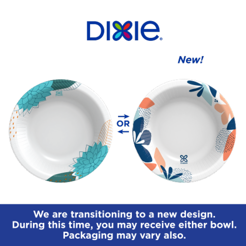 Dixie® Disposable Paper Bowls Perspective: right