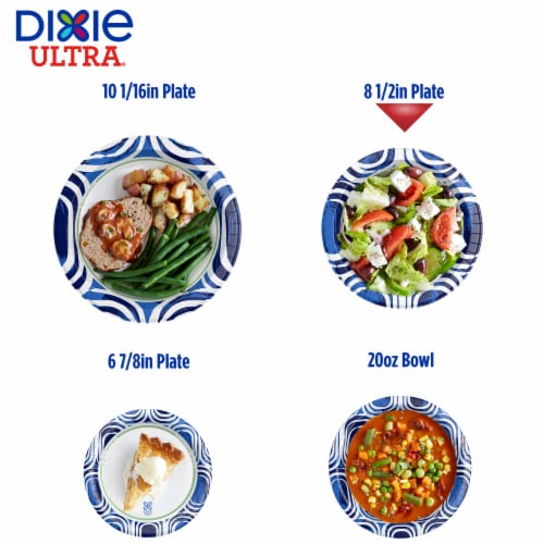 Dixie Ultra® 8.5 Inch Paper Plates Perspective: right
